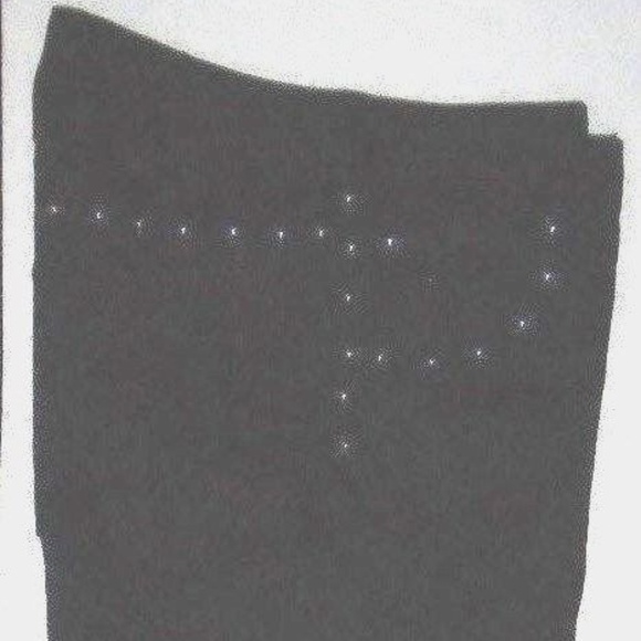 Vintage Jrs.com Black Silver Studed Capri Pants - Picture 7 of 7